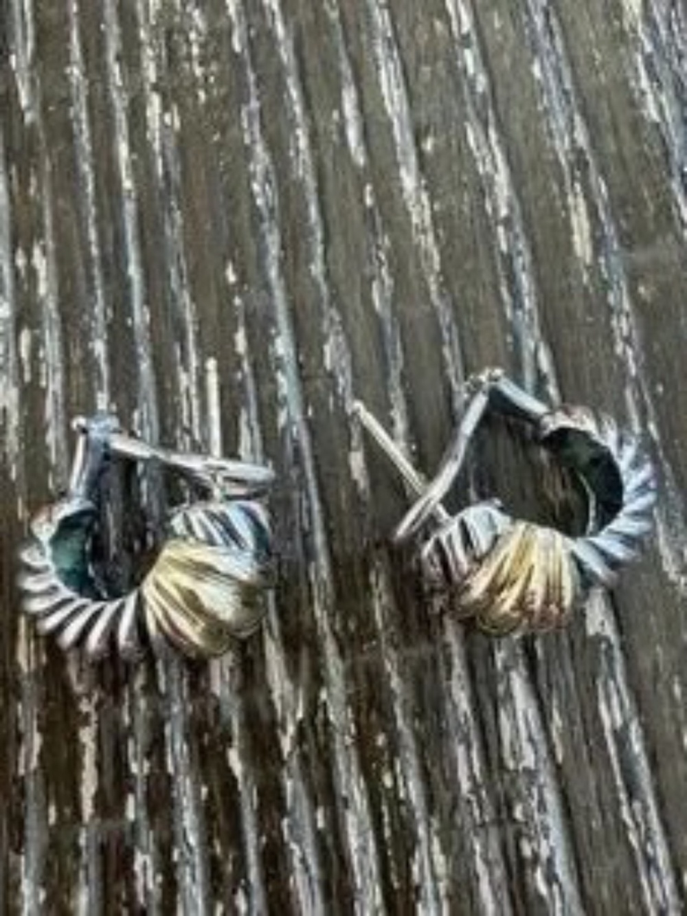 David Yurman Cable Earrings